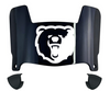 Morgan State Bears Mini Football Helmet Visor Shield w/ Clips - PICK VISOR & LOGO COLOR