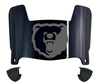 Morgan State Bears Mini Football Helmet Visor Shield w/ Clips - PICK VISOR & LOGO COLOR