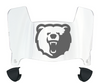 Morgan State Bears Mini Football Helmet Visor Shield w/ Clips - PICK VISOR & LOGO COLOR
