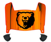 Morgan State Bears Mini Football Helmet Visor Shield w/ Clips - PICK VISOR & LOGO COLOR