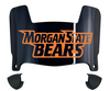 Morgan State Bears Mini Football Helmet Visor Shield w/ Clips - PICK VISOR & LOGO COLOR
