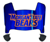 Morgan State Bears Mini Football Helmet Visor Shield w/ Clips - PICK VISOR & LOGO COLOR