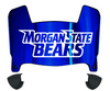 Morgan State Bears Mini Football Helmet Visor Shield w/ Clips - PICK VISOR & LOGO COLOR