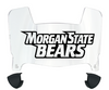 Morgan State Bears Mini Football Helmet Visor Shield w/ Clips - PICK VISOR & LOGO COLOR