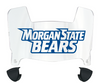 Morgan State Bears Mini Football Helmet Visor Shield w/ Clips - PICK VISOR & LOGO COLOR