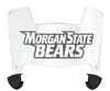 Morgan State Bears Mini Football Helmet Visor Shield w/ Clips - PICK VISOR & LOGO COLOR
