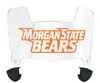 Morgan State Bears Mini Football Helmet Visor Shield w/ Clips - PICK VISOR & LOGO COLOR