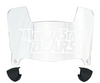 Morgan State Bears Mini Football Helmet Visor Shield w/ Clips - PICK VISOR & LOGO COLOR