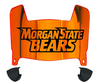 Morgan State Bears Mini Football Helmet Visor Shield w/ Clips - PICK VISOR & LOGO COLOR