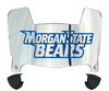 Morgan State Bears Mini Football Helmet Visor Shield w/ Clips - PICK VISOR & LOGO COLOR