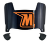 Morgan State Bears Mini Football Helmet Visor Shield w/ Clips - PICK VISOR & LOGO COLOR