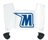 Morgan State Bears Mini Football Helmet Visor Shield w/ Clips - PICK VISOR & LOGO COLOR