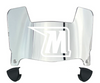Morgan State Bears Mini Football Helmet Visor Shield w/ Clips - PICK VISOR & LOGO COLOR