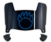 Morgan State Bears Mini Football Helmet Visor Shield w/ Clips - PICK VISOR & LOGO COLOR