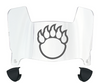 Morgan State Bears Mini Football Helmet Visor Shield w/ Clips - PICK VISOR & LOGO COLOR