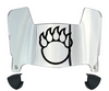 Morgan State Bears Mini Football Helmet Visor Shield w/ Clips - PICK VISOR & LOGO COLOR