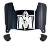 Murray State Racers Mini Football Helmet Visor Shield w/ Clips - PICK VISOR & LOGO COLOR