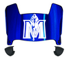 Murray State Racers Mini Football Helmet Visor Shield w/ Clips - PICK VISOR & LOGO COLOR