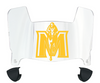 Murray State Racers Mini Football Helmet Visor Shield w/ Clips - PICK VISOR & LOGO COLOR