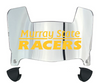 Murray State Racers Mini Football Helmet Visor Shield w/ Clips - PICK VISOR & LOGO COLOR