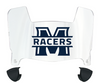 Murray State Racers Mini Football Helmet Visor Shield w/ Clips - PICK VISOR & LOGO COLOR
