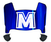Murray State Racers Mini Football Helmet Visor Shield w/ Clips - PICK VISOR & LOGO COLOR