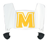Murray State Racers Mini Football Helmet Visor Shield w/ Clips - PICK VISOR & LOGO COLOR