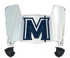 Murray State Racers Mini Football Helmet Visor Shield w/ Clips - PICK VISOR & LOGO COLOR