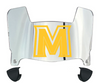 Murray State Racers Mini Football Helmet Visor Shield w/ Clips - PICK VISOR & LOGO COLOR