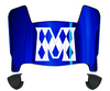 Murray State Racers Mini Football Helmet Visor Shield w/ Clips - PICK VISOR & LOGO COLOR