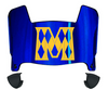 Murray State Racers Mini Football Helmet Visor Shield w/ Clips - PICK VISOR & LOGO COLOR