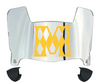 Murray State Racers Mini Football Helmet Visor Shield w/ Clips - PICK VISOR & LOGO COLOR