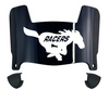 Murray State Racers Mini Football Helmet Visor Shield w/ Clips - PICK VISOR & LOGO COLOR