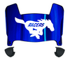 Murray State Racers Mini Football Helmet Visor Shield w/ Clips - PICK VISOR & LOGO COLOR