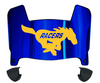 Murray State Racers Mini Football Helmet Visor Shield w/ Clips - PICK VISOR & LOGO COLOR