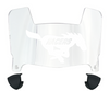 Murray State Racers Mini Football Helmet Visor Shield w/ Clips - PICK VISOR & LOGO COLOR