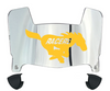 Murray State Racers Mini Football Helmet Visor Shield w/ Clips - PICK VISOR & LOGO COLOR