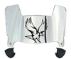 NCCU Eagles Mini Football Helmet Visor Shield w/ Clips - PICK VISOR & LOGO COLOR