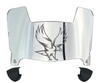 NCCU Eagles Mini Football Helmet Visor Shield w/ Clips - PICK VISOR & LOGO COLOR