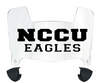 NCCU Eagles Mini Football Helmet Visor Shield w/ Clips - PICK VISOR & LOGO COLOR