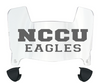 NCCU Eagles Mini Football Helmet Visor Shield w/ Clips - PICK VISOR & LOGO COLOR