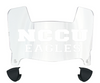 NCCU Eagles Mini Football Helmet Visor Shield w/ Clips - PICK VISOR & LOGO COLOR