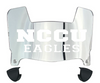 NCCU Eagles Mini Football Helmet Visor Shield w/ Clips - PICK VISOR & LOGO COLOR