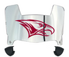 NCCU Eagles Mini Football Helmet Visor Shield w/ Clips - PICK VISOR & LOGO COLOR