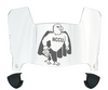 NCCU Eagles Mini Football Helmet Visor Shield w/ Clips - PICK VISOR & LOGO COLOR