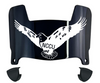 NCCU Eagles Mini Football Helmet Visor Shield w/ Clips - PICK VISOR & LOGO COLOR