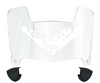 NCCU Eagles Mini Football Helmet Visor Shield w/ Clips - PICK VISOR & LOGO COLOR