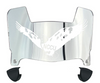 NCCU Eagles Mini Football Helmet Visor Shield w/ Clips - PICK VISOR & LOGO COLOR
