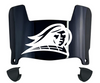 NJIT Highlanders Mini Football Helmet Visor Shield w/ Clips - PICK VISOR & LOGO COLOR