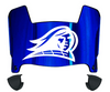 NJIT Highlanders Mini Football Helmet Visor Shield w/ Clips - PICK VISOR & LOGO COLOR